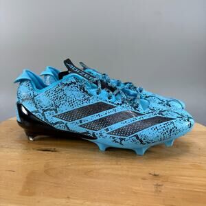 Adidas Adizero Electric 2 Exotic Speed Mens Size 12.5 Cyan Black Football Cleats